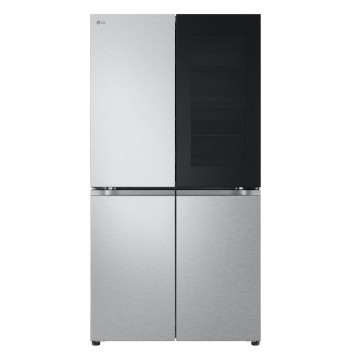 LG Ψυγείο Ντουλάπα 666lt Total NoFrost Υ178.7xΠ91.4xΒ72.5εκ. Inox GMV960MBDE